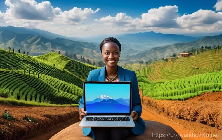 르완다의 역사적 사건 - **Prompt:** A powerful and hopeful image illustrating post-genocide reconciliation and rebuilding in...