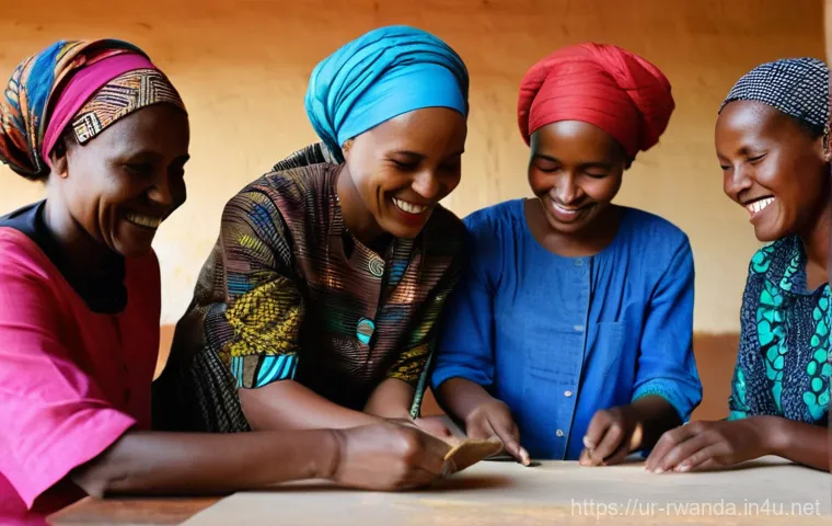 르완다 전통 직물 디자인 갤러리 - **Prompt:** "A stunning close-up of a finished Imigongo artwork, showcasing its unique three-dimensi...