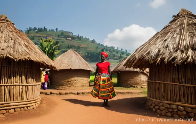 르완다의 주요 전통 악기 소개 - **The Soulful Inanga Player**
    A dignified elderly Rwandan musician, with a serene and wise expre...