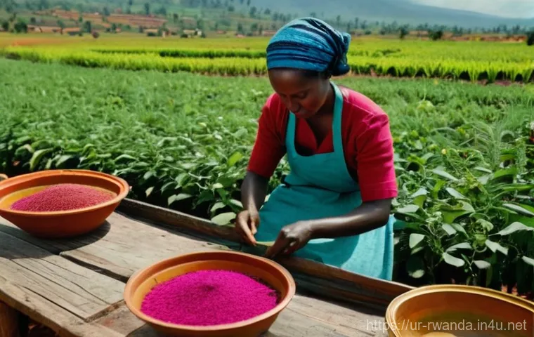 르완다의 주요 민속 의상 제작자 - **Prompt:** A Rwandan woman elegantly adorned in a traditional "Imishanana" dress, standing graceful... 르완다의 주요 민속 의상 제작자 - **Prompt:** A Rwandan woman elegantly adorned in a traditional "Imishanana" dress, standing graceful...